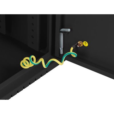 13. Lanberg WAF1-5203-04-00B stojak 4U Szafa wisząca Czarny