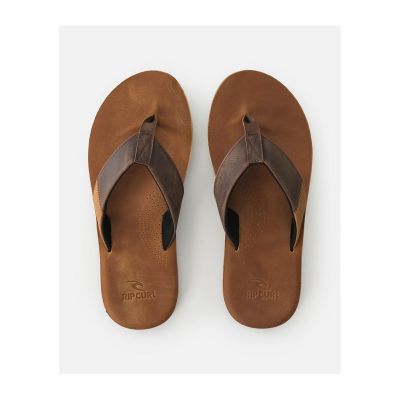 4. Japonki plażowe RIP CURL Oxford Leather Open Toe turkusowe