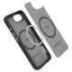 10. Etui Spigen Enzo Aramid MagSafe na iPhone 16e / 17e- czarne