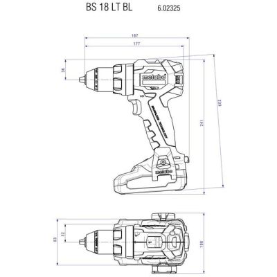 3. METABO.WKRĘTARKA BS 18 L BL CARCASS /BULK