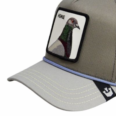 6. Czapka z daszkiem Goorin Bros. Homie Pigeon Grey Snapback - 101-1135