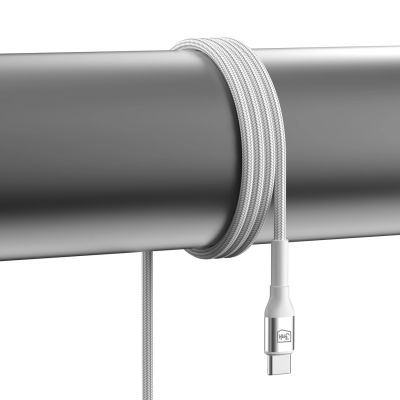 10. Kabel 3mk Hyper 3mk Hyper Cable N-SERIES USB-C / USB-C 1m 20V/3A 60W / biały