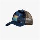 2. Czapka z daszkiem Buff Trucker Cap Kid - snigs night blue