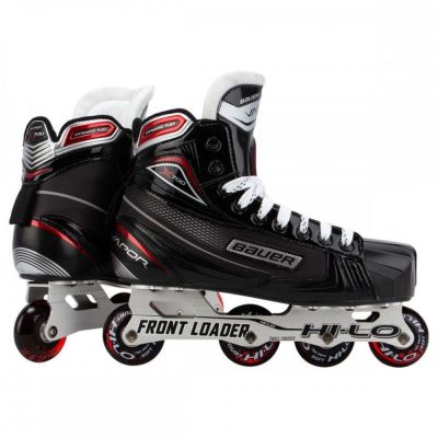 9. Rolki bramkarskie Bauer X700 Sr