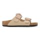 6. Birkenstock klapki ARIZONA FLOWER BUCKLE KIDS 1030439 SANDCASTLE (szerokość standardowa)