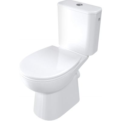Miska WC DEANTE FUNKIA EVO CDFD6RPS kompakt bezkołnierzowa - biała