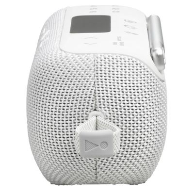 4. Głośnik JBL TUNER 3 (biały, bezprzewodowy, z radiem FM i DAB+)
