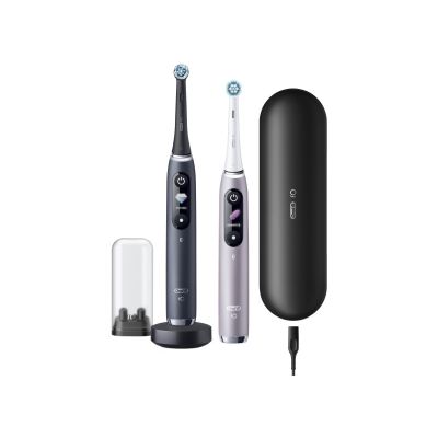 18. Oral-B iO 80363731 szczoteczka elektryczna Dorosły Obrotowo-pulsacyjna szczoteczka do zębów Czarny, Srebrny