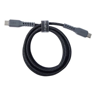 4. UAG 3in1 Travel Charger - bezprzewodowa ładowarka podróżna do trzech urządzeń 15W, kompatybilna z MagSafe, kabel, wtyczki i organizer w zestawie (black/gray)