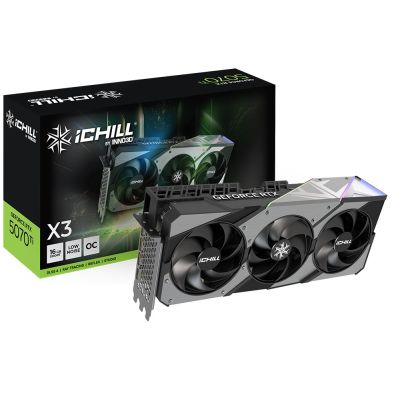 3. Inno3D iChill GeForce RTX 5070 Ti X3 NVIDIA 16 GB GDDR7