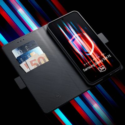 7. Etui 3mk Wallet Case na Samsung Galaxy S24 FE - czarne