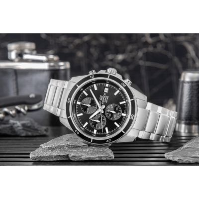18. Zegarek Męski CASIO EDIFICE EFR-526D-1AVUEF + B0X