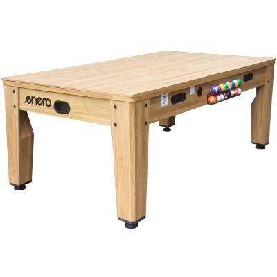 2. STÓŁ DO MULTIGIER 4W1 BILARD TENIS STOŁOWY CYMBERGAJ STÓŁ JADALNY 214x121.6x81.3CM WOODEN ENERO