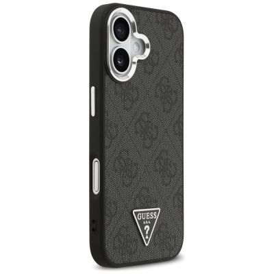 4. Etui Guess 4G Triangle Logo MagSafe na iPhone 17 - czarne
