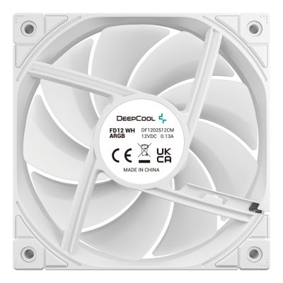 6. Wentylator Deepcool R-FD12-BKAPN3-G ARGB-3 IN 1 Performance 120mm Fan White 3-Pack