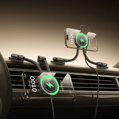 10. Uchwyt Baseus PrimeTrip C03sPro samochodowy na deskę rozdzielczą z ładowarką indukcyjną przyklejany - czarny