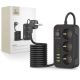 Listwa zasilająca Tech-Protect PC3X6 3 gniazda 240V + 3xUSB-A + 3xUSB-C 200cm - czarna
