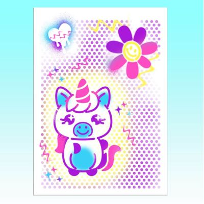 8. Canal Toys Airbrush Art Activity Case