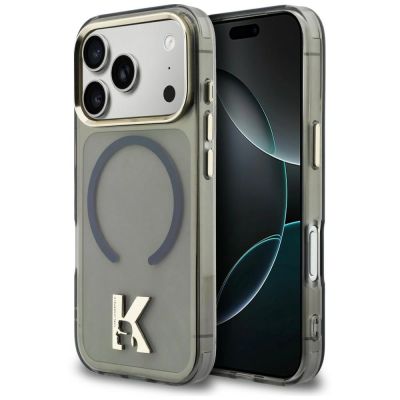 Etui Karl Lagerfeld IML K Head na iPhone 18 Pro / 17 Pro - czarne