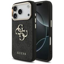 Etui Guess 4G Big 4G Classic Logo na iPhone 17 Pro - czarno-złote