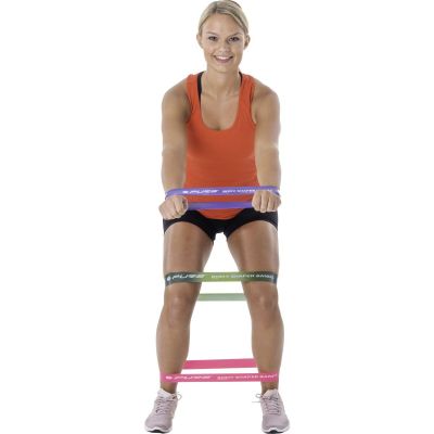 11. ZESTAW GUM DO ĆWICZEŃ FITNESS CROSSFIT MINI BAND 3SZT WOMEN PURE 2 IMPROVE