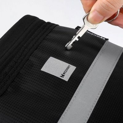 9. Wozinsky torba rowerowa na kierownicę z etui na telefon 2 l czarny (WBB12BK)