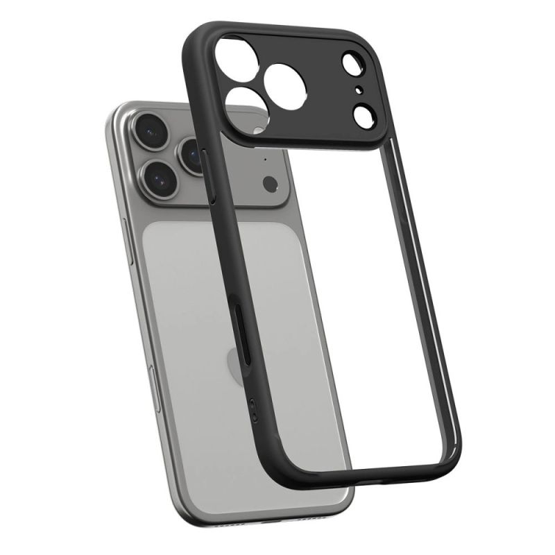 5. Etui Spigen Ultra Hybrid na iPhone 17 Pro - czarny mat