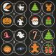 19. PROJEKTOR RZUTNIK LED WYMIENNE KLISZE ŚWIĘTA HALLOWEEN