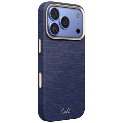 2. Etui UNIQ Coehl Mirelle Magnetic Charging na iPhone 18 Pro / 17 Pro - niebieskie