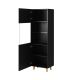 2. Witryna PAFOS 60x40x182 czarny mat