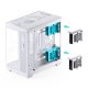 11. Jonsbo TK-4 Gehäuse, Midi-Tower, ATX, Tempered Glass - weiß