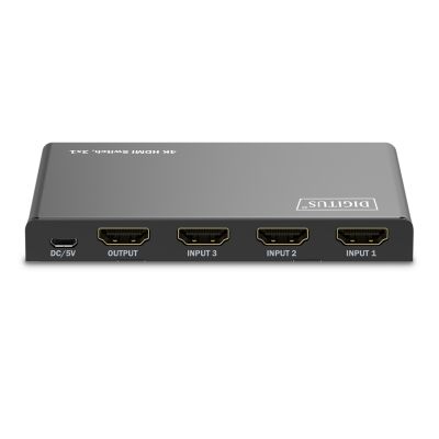 4. Digitus Przełącznik 4K HDMI, 3 x 1