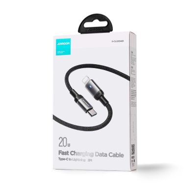 5. Kabel Joyroom Extraordinary Series A10 Lightning / USB-C PD 20W 1.2 m - czarny