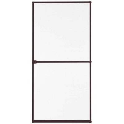 17. MOSKITIERA DRZWI ALU 100X215 BRĄZ BASIC PLUS