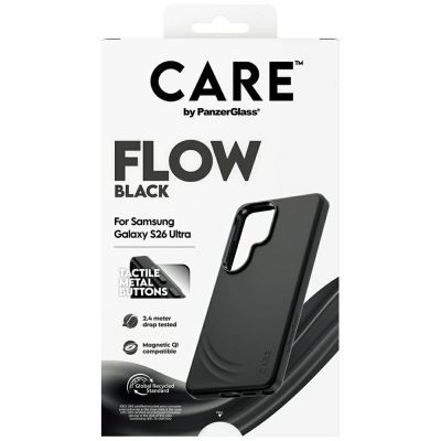 6. Etui CARE by PanzerGlass Flow Black Qi anSamsung Galaxy S26 Ultra - czarne