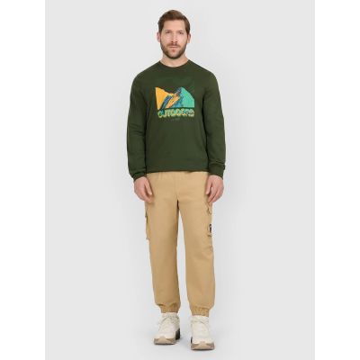 4. Spodnie casual cargo męskie 4F 4FRAW25TTROM1690-83S