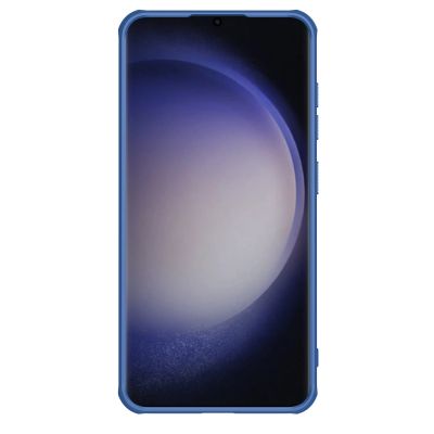 4. Etui Nillkin Super Frosted Shield Pro pancerne do Samsung Galaxy S24+ - niebieskie