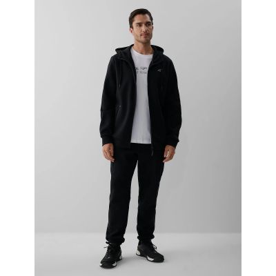 3. Bluza dresowa regular z kapturem męska 4F 4FKAW26TSWSM3182-20S