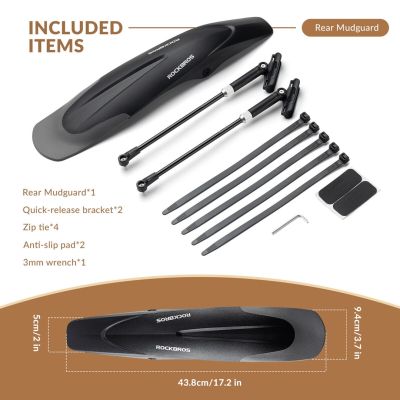 2. Rockbros błotnik rowerowy tył FK-899 Rear