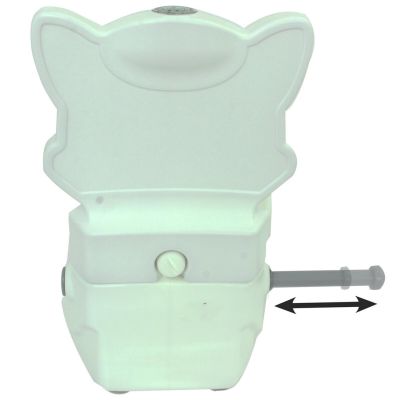 7. Jamara BAY TĂ¶pfchen Katze   21,5cm SitzhĂ¶he Max.25KG weiĂź
