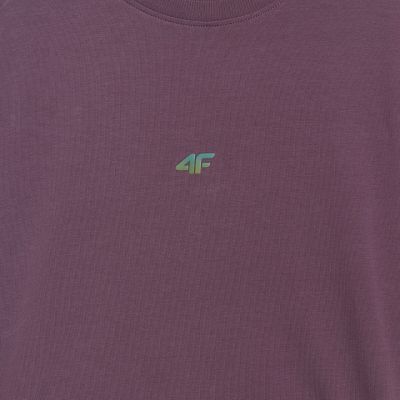 5. Koszulka damska 4F F2971 ciemny fiolet 4FWAW25TTSHF2971 50S