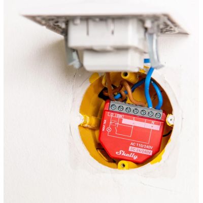 3. Inteligentny sterownik z pomiarem energii WiFi Shelly 1PM Gen4