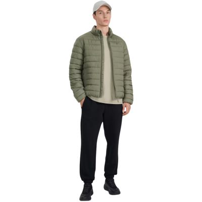 14. Kurtka męska puchowa 4F M597 khaki 4FWAW25TDJAM597 43S