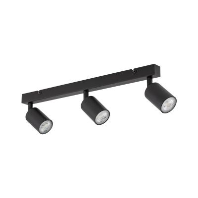 LAMP SPOT LIGHT TOP GU10 3X10W BK