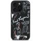 3. Etui Karl Lagerfeld Grained Pattern & Logo MagSafe na iPhone 16 Pro - czarne