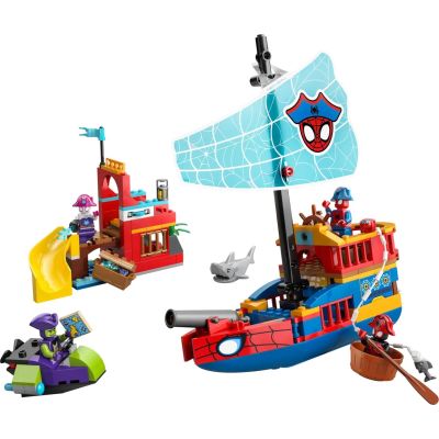 9. LEGO MARVEL 11208 Statek piracki drużyny Spidey’ego