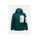 Kurtka puchowa męska PEAK PERFORMANCE M Helium Utility Down Hood Jacket kolor zielony
