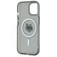 7. Karl Lagerfeld KLHMP15SHLSCHK iPhone 15   6.1" czarny/black hardcase IML Metal Choupette Head MagSafe