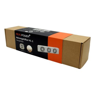 2. RealPower HL-1 Wewnętrzna Biały Wentylator elektryczny ogrzewacza pomieszczeń