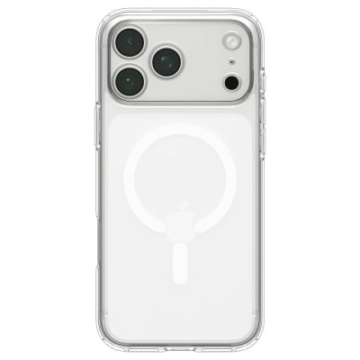 4. Etui Spigen Ultra Hybrid MagSafe na iPhone 18 Pro Max / 17 Pro Max - przezroczysto-białe